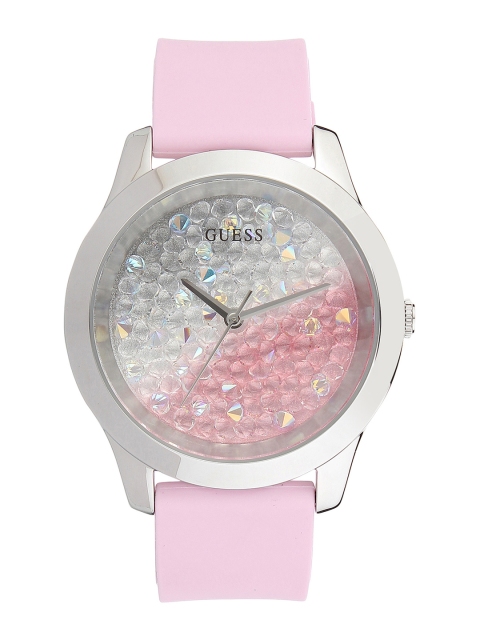

GUESS Women Pink Analogue Watch W1223L1