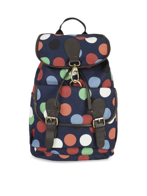 KLEIO Women Multicoloured Printed Backpack, Multi