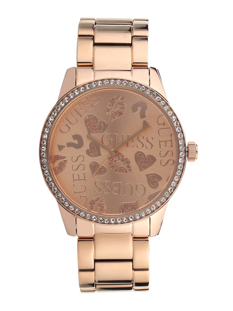 

GUESS Women Beige Analogue Watch W1205L3