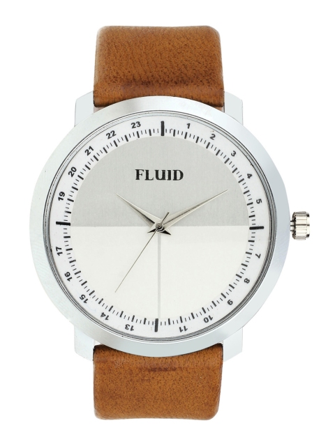 

FLUID Men Silver-Toned Analogue Watch FL-926-BR