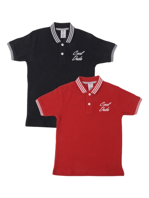 

Smarty Boys Pack of 2 Polo Collar T-shirt, Multi