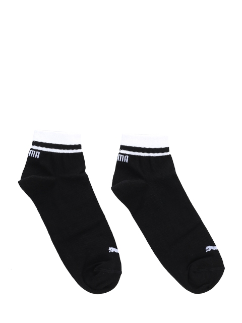 

Puma Unisex Black Solid Ankle-Length Socks
