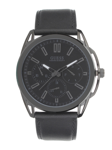 

GUESS Men Black Analogue Watch W1217G1