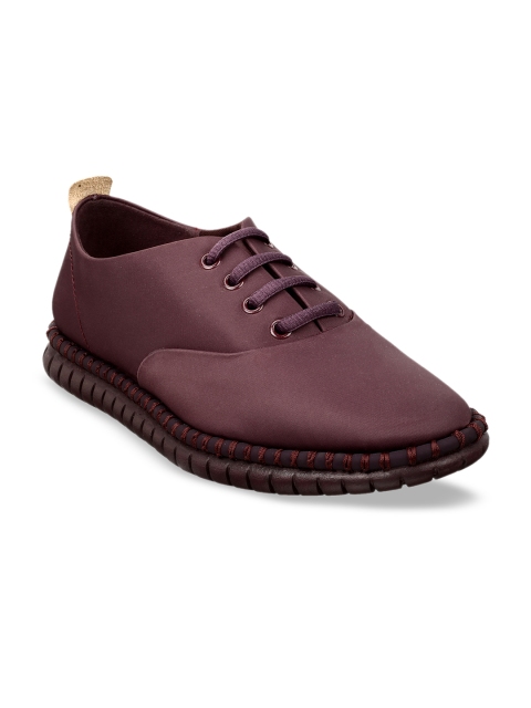 

Clarks Women Purple Oxfords