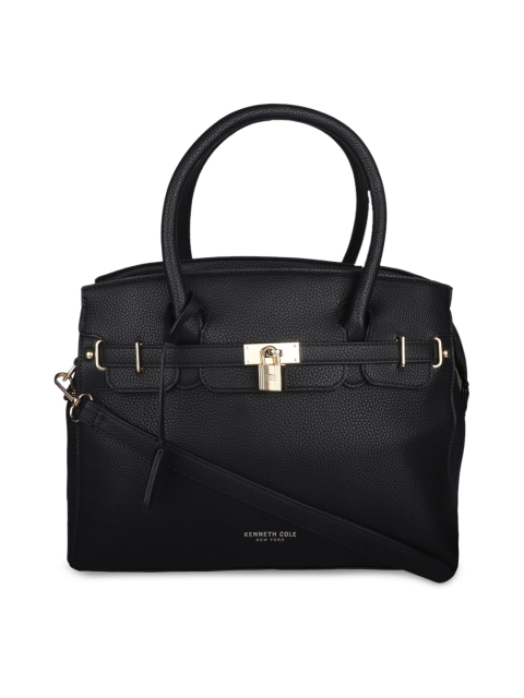 

Kenneth Cole Black Solid Handheld Bag