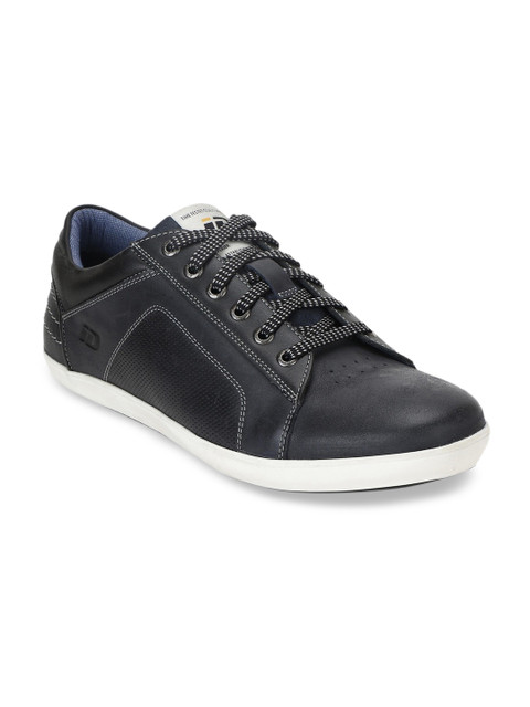 

ID Men Blue Leather Sneakers