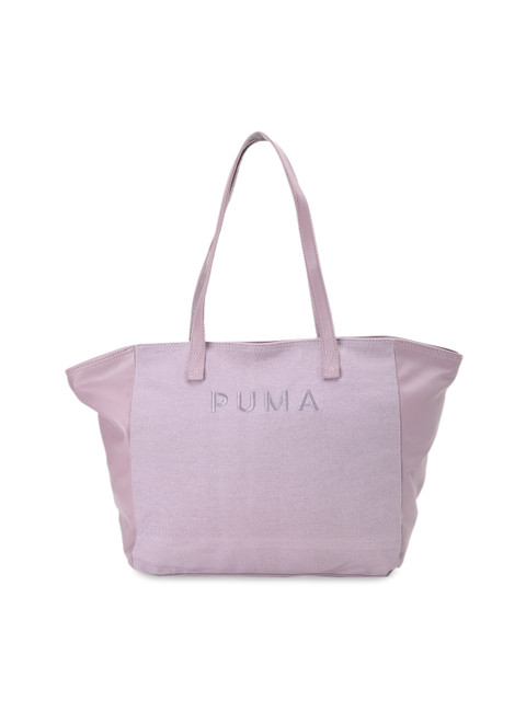 

Puma Mauve Solid Handheld Bag