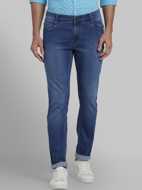 

Parx Men Blue Slim Fit Mid-Rise Clean Look Jeans