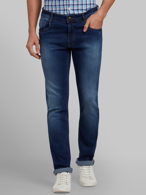 

Parx Men Blue Slim Fit Mid-Rise Clean Look Jeans