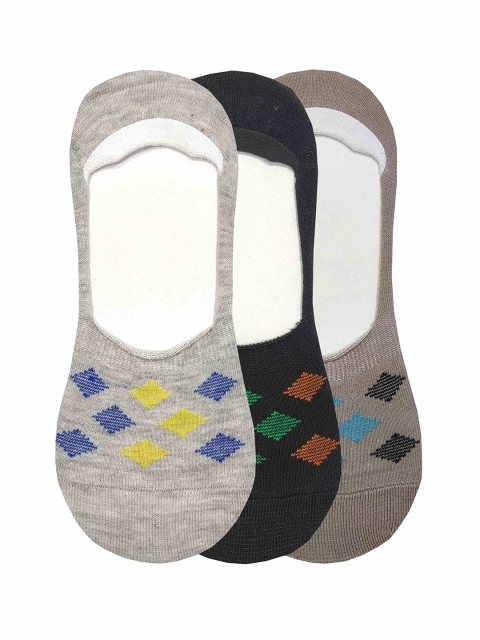 

Urban Dog Men Pack of 3 Assorted Patterned Shoe Liners