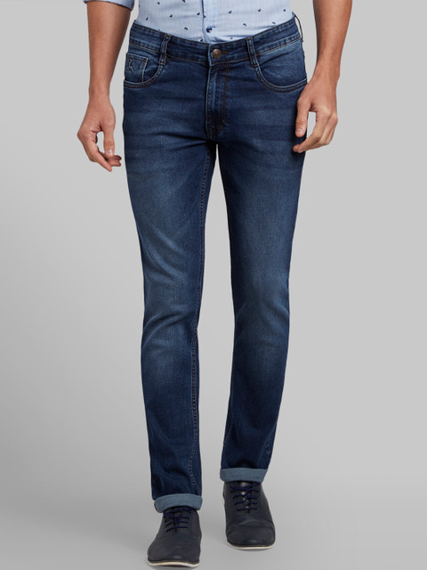 

Parx Men Blue Slim Fit Mid-Rise Clean Look Jeans