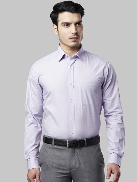 

Raymond Men Purple Slim Fit Solid Formal Shirt