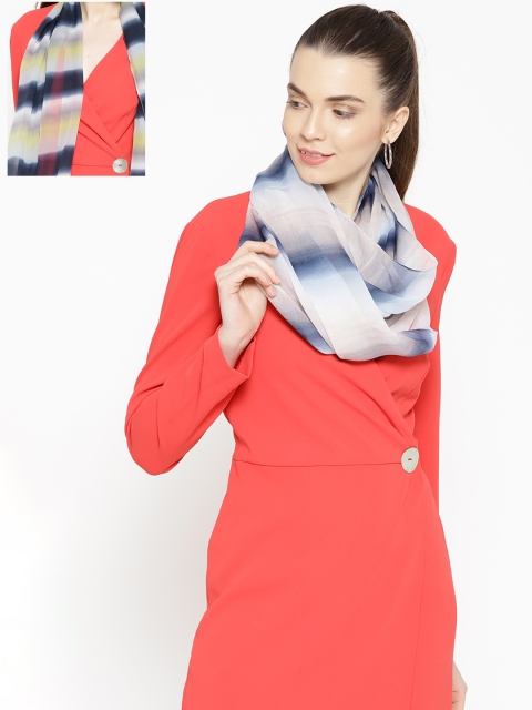 

Trend Arrest Women Pack of 2 Printed Scarves, Multi