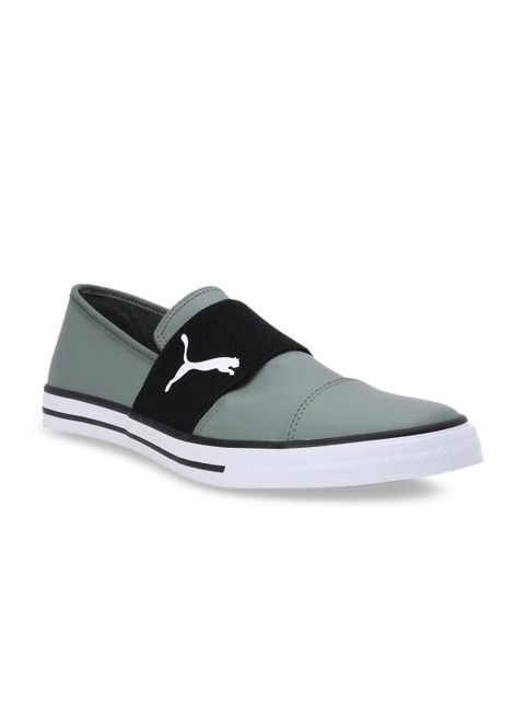 

Puma Unisex Green Slip-On Sneakers