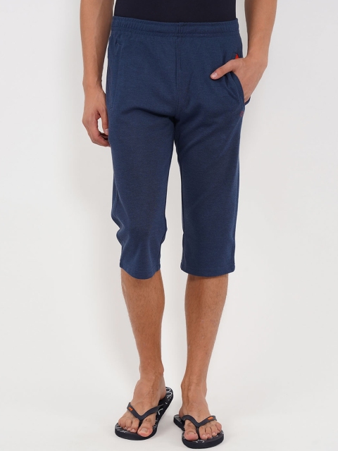 

Sweet Dreams Men Navy Blue Solid Slim Fit Regular Shorts