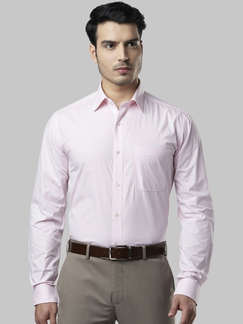 

Raymond Men Pink Slim Fit Solid Formal Shirt
