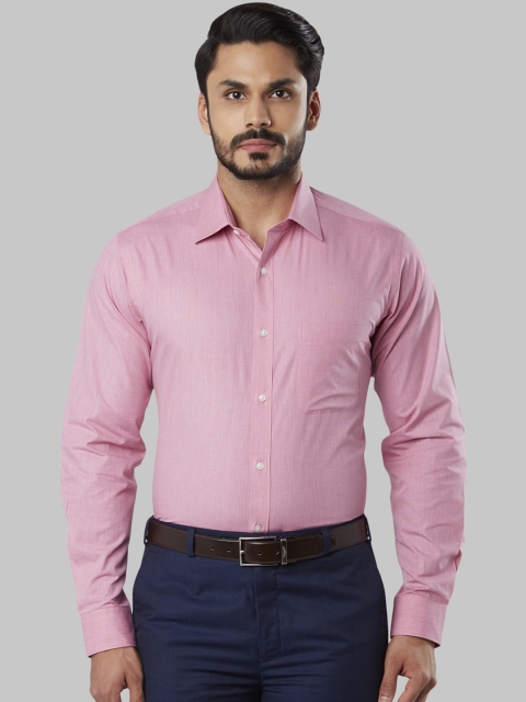 

Raymond Men Pink Slim Fit Solid Formal Shirt