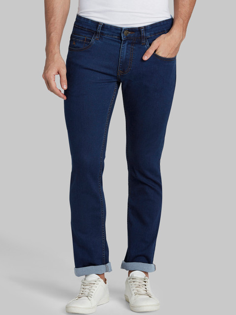 

Parx Men Blue Slim Fit Mid-Rise Clean Look Jeans