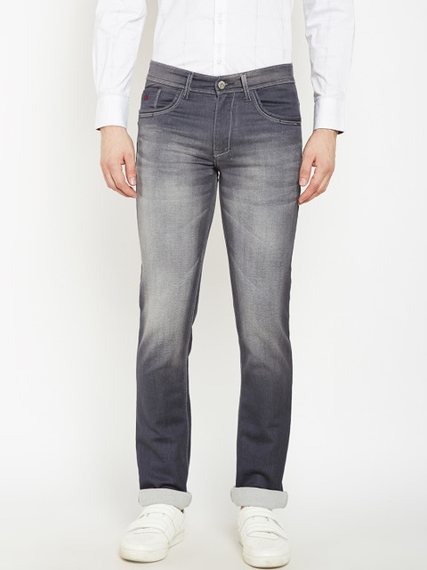 

Crimsoune Club Men Grey Slim Fit Mid-Rise Clean Look Jeans