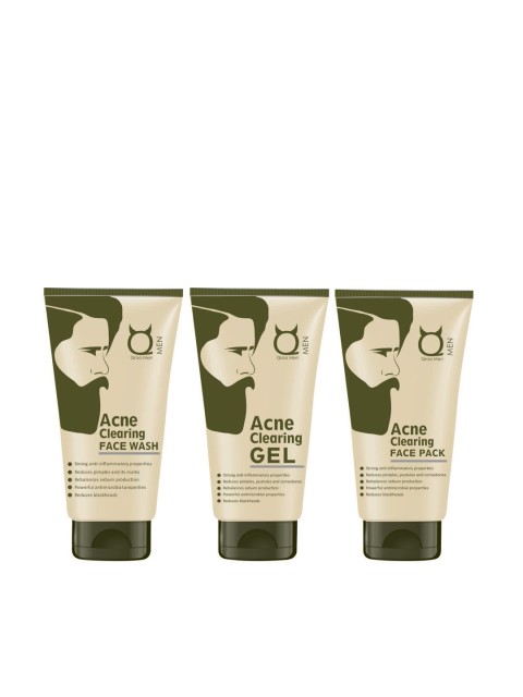 

Qraa Men Intense Acne Therapy Kit, Green
