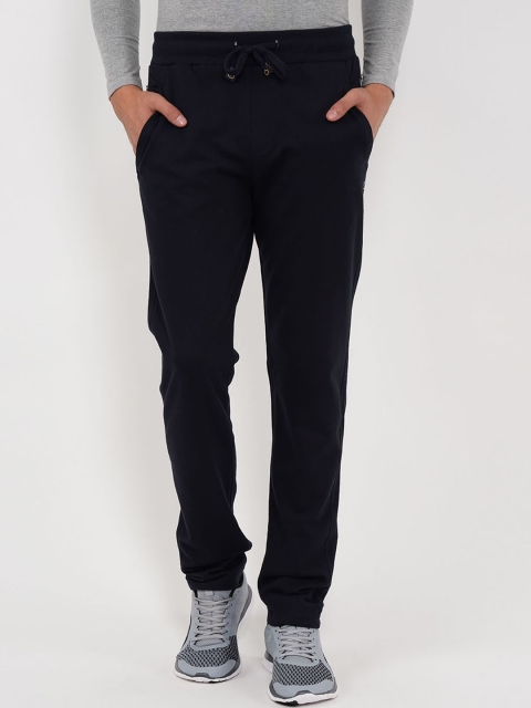 

Sweet Dreams Men Navy Blue Solid Straight-Fit Trackpants