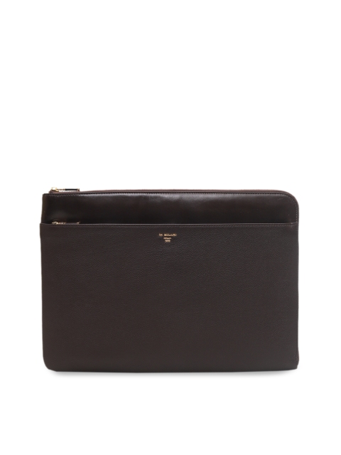 

Da Milano Unisex Brown Solid Laptop Sleeve