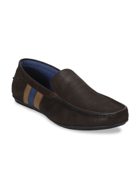 

ID Men Brown Leather Loafers