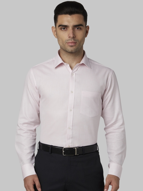

Park Avenue Men Pink Slim Fit Solid Formal Shirt