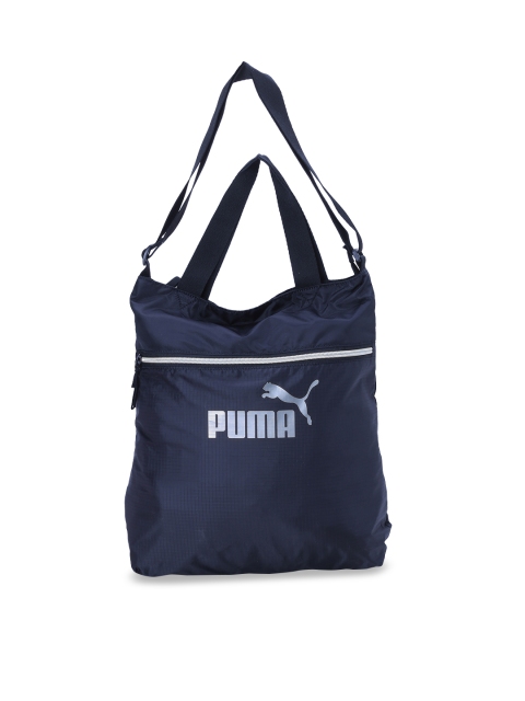 

Puma Navy Blue Printed WMN Core Seasonal Shopper Bag