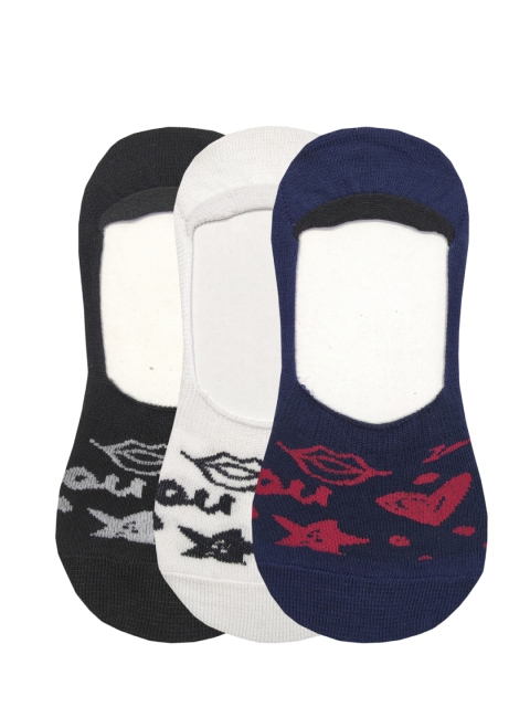 

Urban Dog Men Pack of 3 Assorted Patterned Shoe Liners