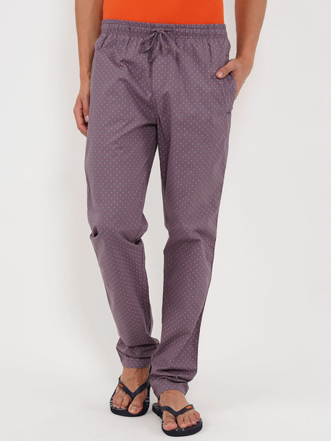 

Sweet Dreams Men Grey Printed Pyjamas F-MP-1035E