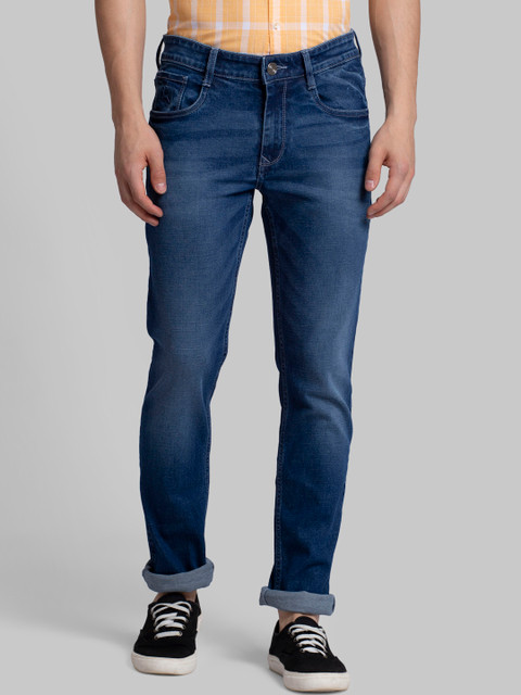 

Parx Men Blue Slim Fit Mid-Rise Clean Look Jeans