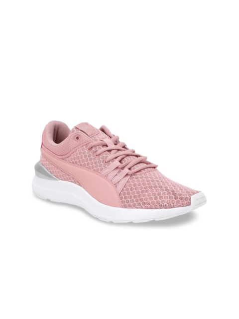 

Puma Women Peach-Coloured Adela Core Bridal Sneakers