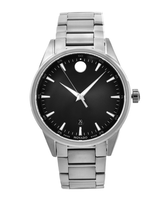 

MOVADO Men Black Analogue Watch 607243