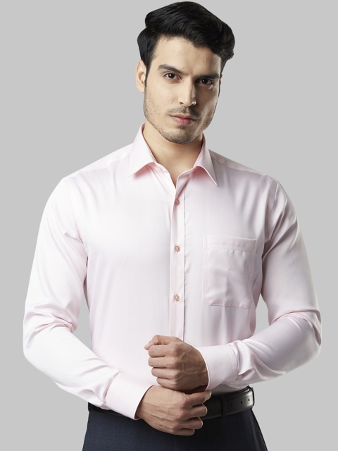 

Raymond Men Pink Regular Fit Solid Formal Shirt