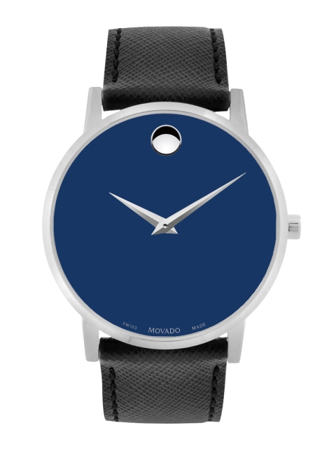 

MOVADO Men Blue Swiss-Made Analogue Watch 607197