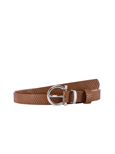 

BuckleUp Women Tan Textured Belt