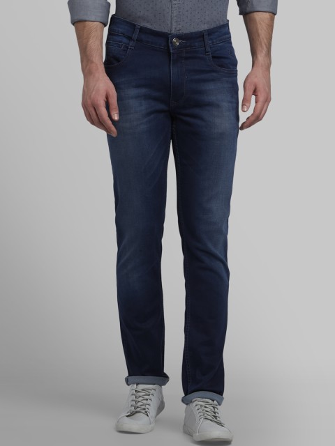 

Parx Men Blue Slim Fit Mid-Rise Clean Look Jeans
