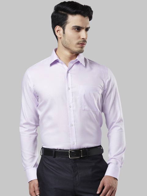 

Raymond Men Lavender Regular Fit Solid Formal Shirt