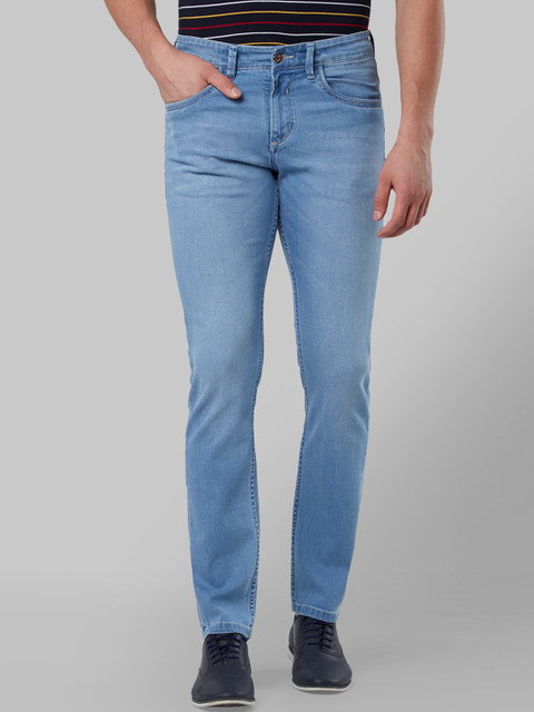 

Raymond Men Blue Slim Fit Mid-Rise Clean Look Jeans