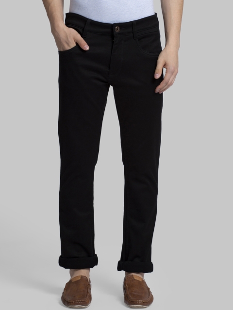 

Parx Men Black Slim Fit Mid-Rise Clean Look Stretchable Jeans
