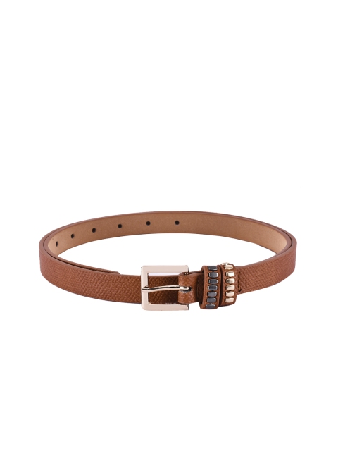 

BuckleUp Women Brown Solid Belt