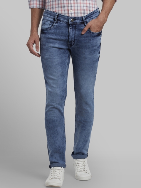 

Parx Men Blue Slim Fit Mid-Rise Clean Look Jeans