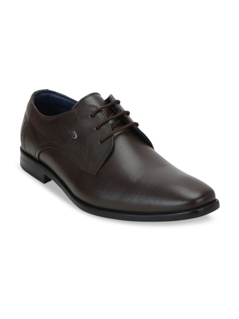 

ID Men Brown Formal Leather Derbys