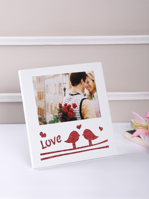 

TAYHAA White Solid Square Photo Frame