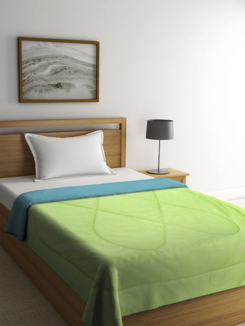 

Portico New York Green & Blue Geometric AC Room 150 GSM Single Bed Comforter
