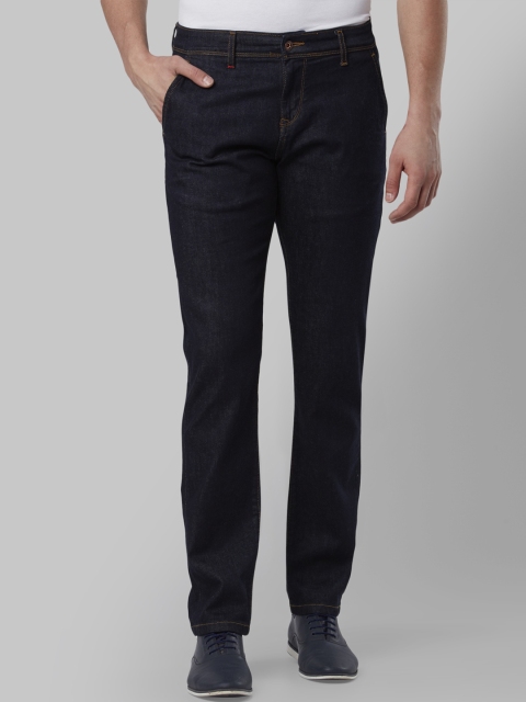 

Raymond Men Blue Regular Fit Mid-Rise Clean Look Jeans