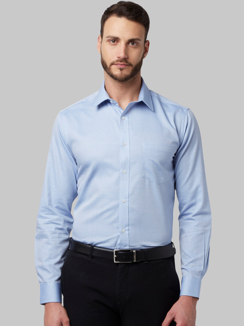 

Park Avenue Men Blue Regular Fit Solid Formal Shirt