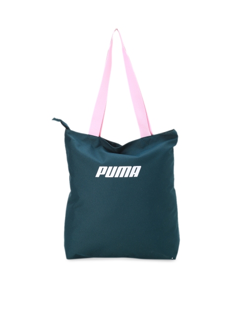 

Puma Green Printed WMN Core Handheld Bag