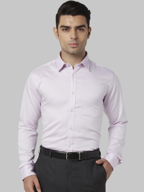 

Park Avenue Men Pink Slim Fit Solid Formal Shirt